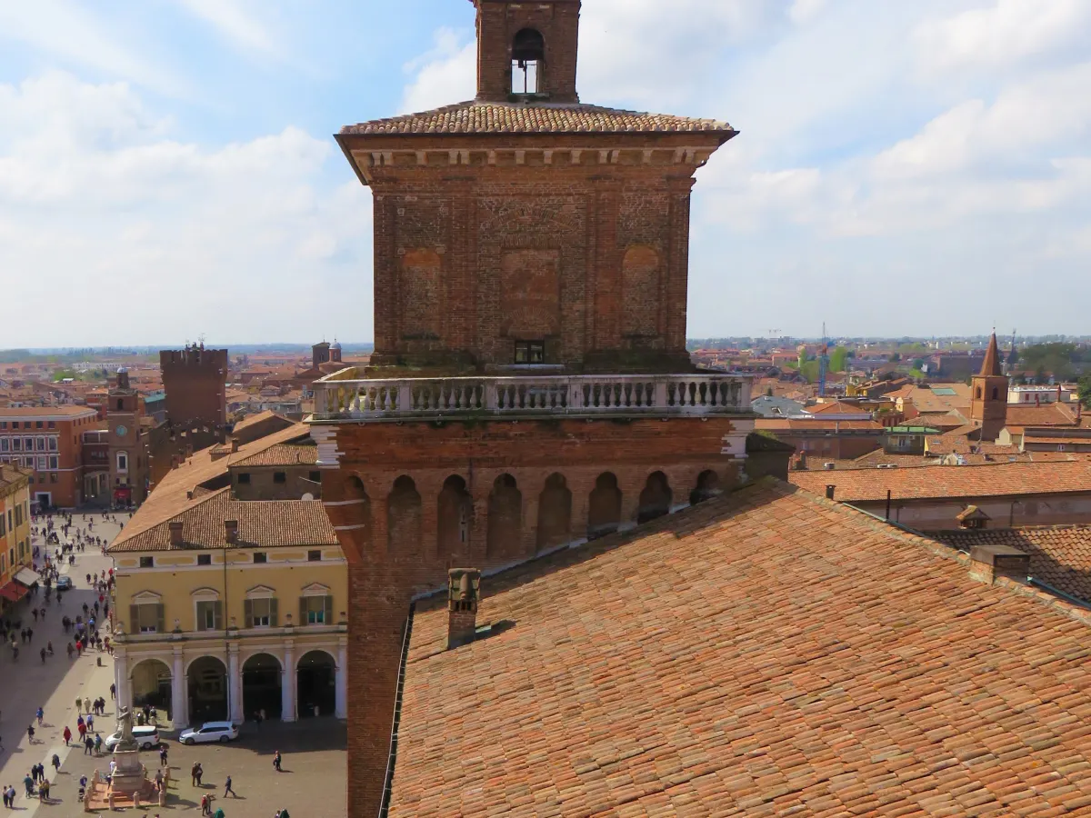 Ferrara vista dalla Torre dei Leoni